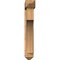 Ekena Millwork Westlake Arts and Crafts Smooth Bracket w/ Offset Brace, Western Red Cedar, 7 1/2"W x 36"D x 48"H BKT0806X36X48WTL03SWR - alternate 3